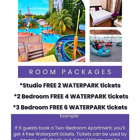 By Lg Water Themepark Suites Melaka By Ggm Exterior photo
